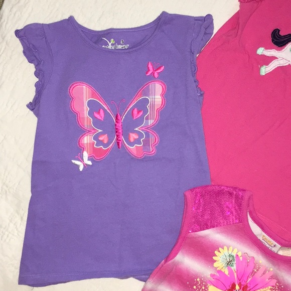 Little girls sz 5 bundle of 5 jumping beans shirts - Picture 6 of 6